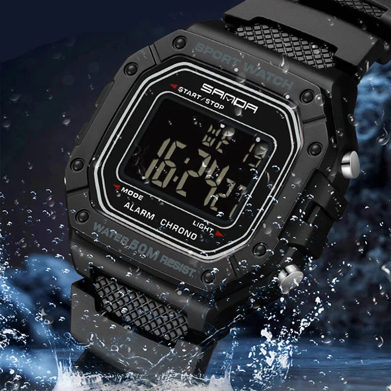 Military Digital Watch Durable and Reliable