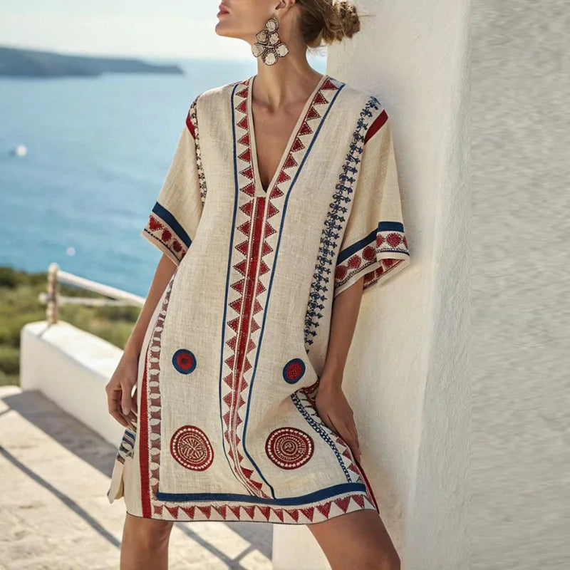 Marit - Elegant Beach Dress for a Chic Summer Look