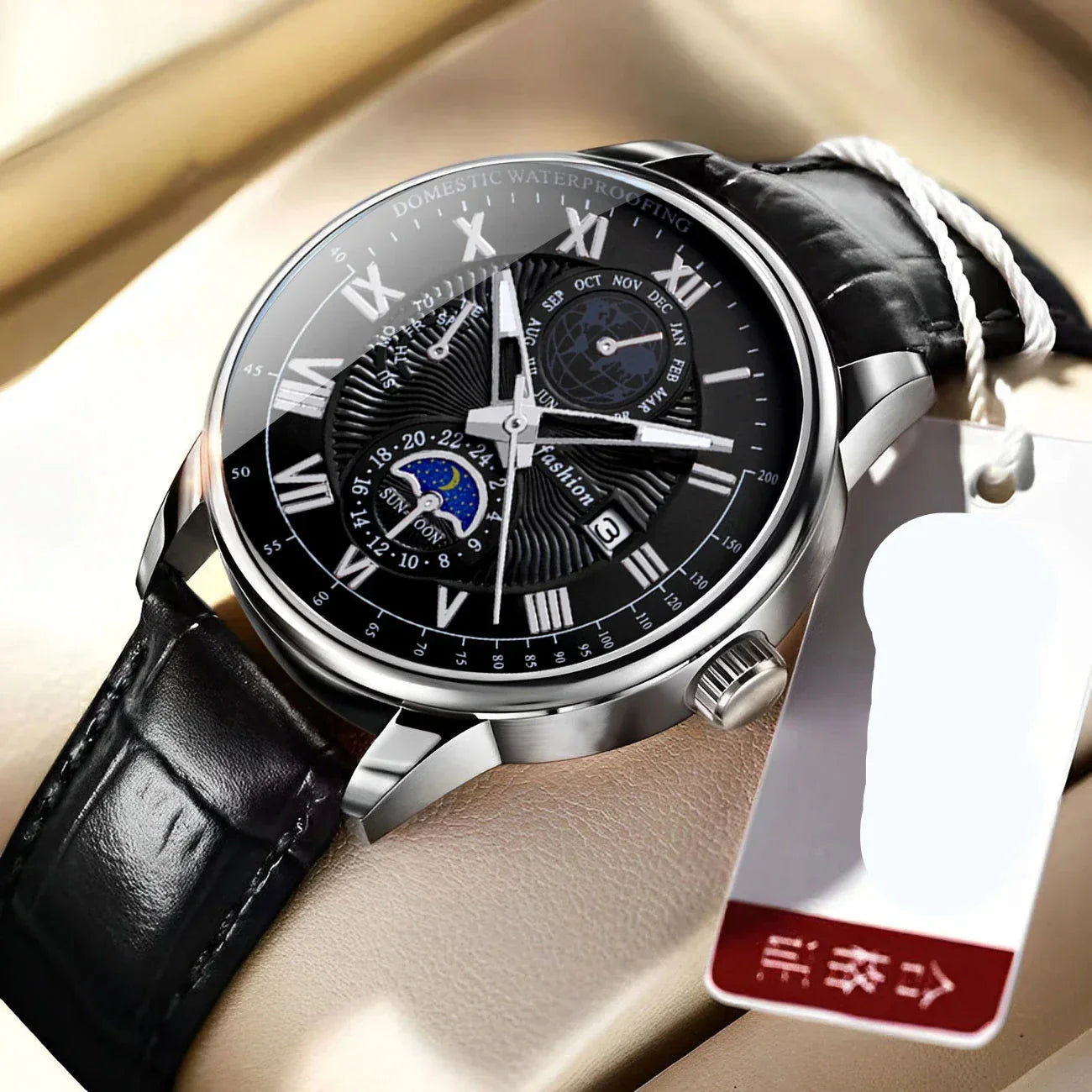 Elegant luxury sports watch for a sophisticated sporty style