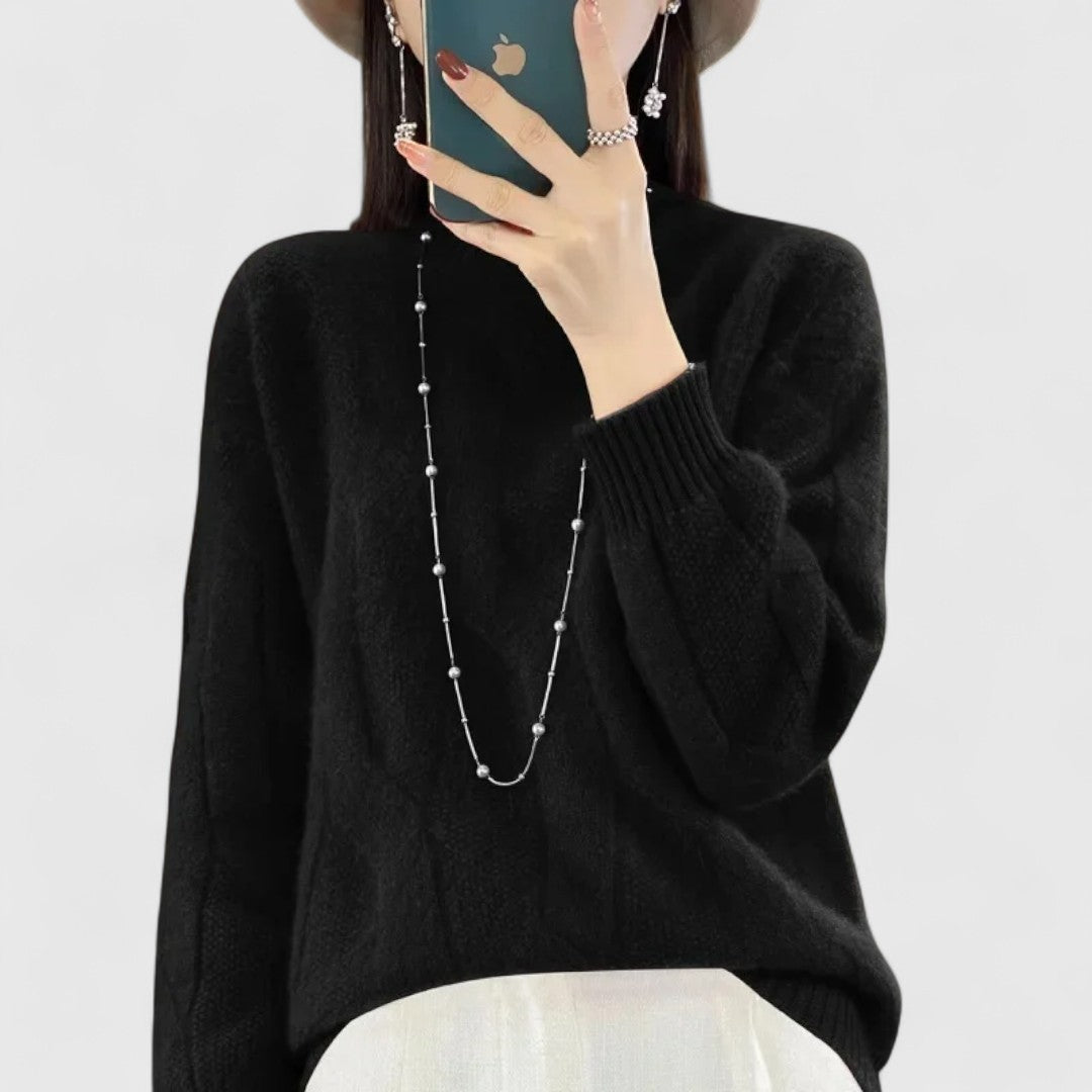 Senna - Comfortable and Elegant Turtleneck Sweater for Daily Wear