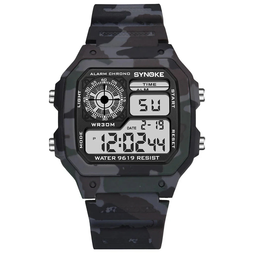 Military Digital Watch for Outdoor Use