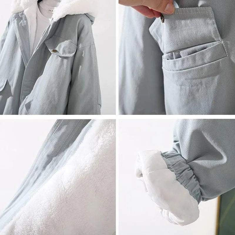 Blaine | Washed Cotton Oversized Hoodie Jacket for Ultimate Comfort