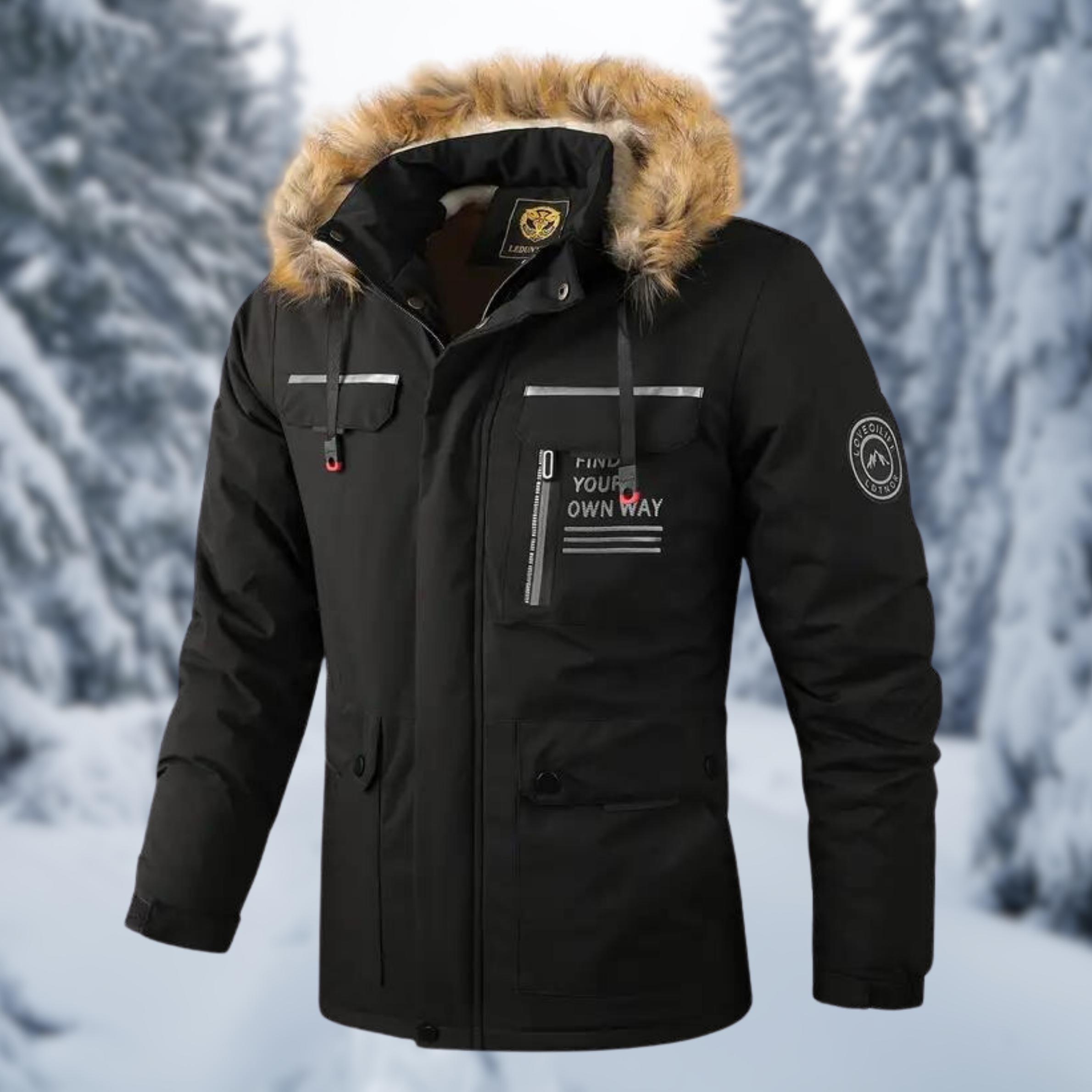 Xavier - Elegant and Warm Winter Jacket