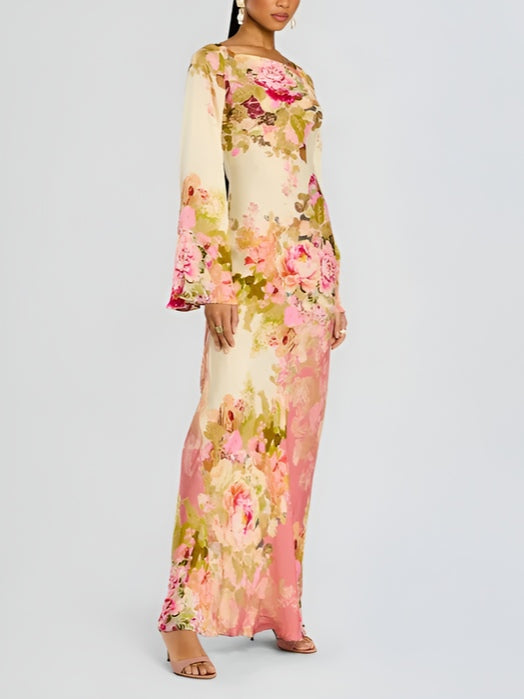Elegant Maxi Dress for Garden Party