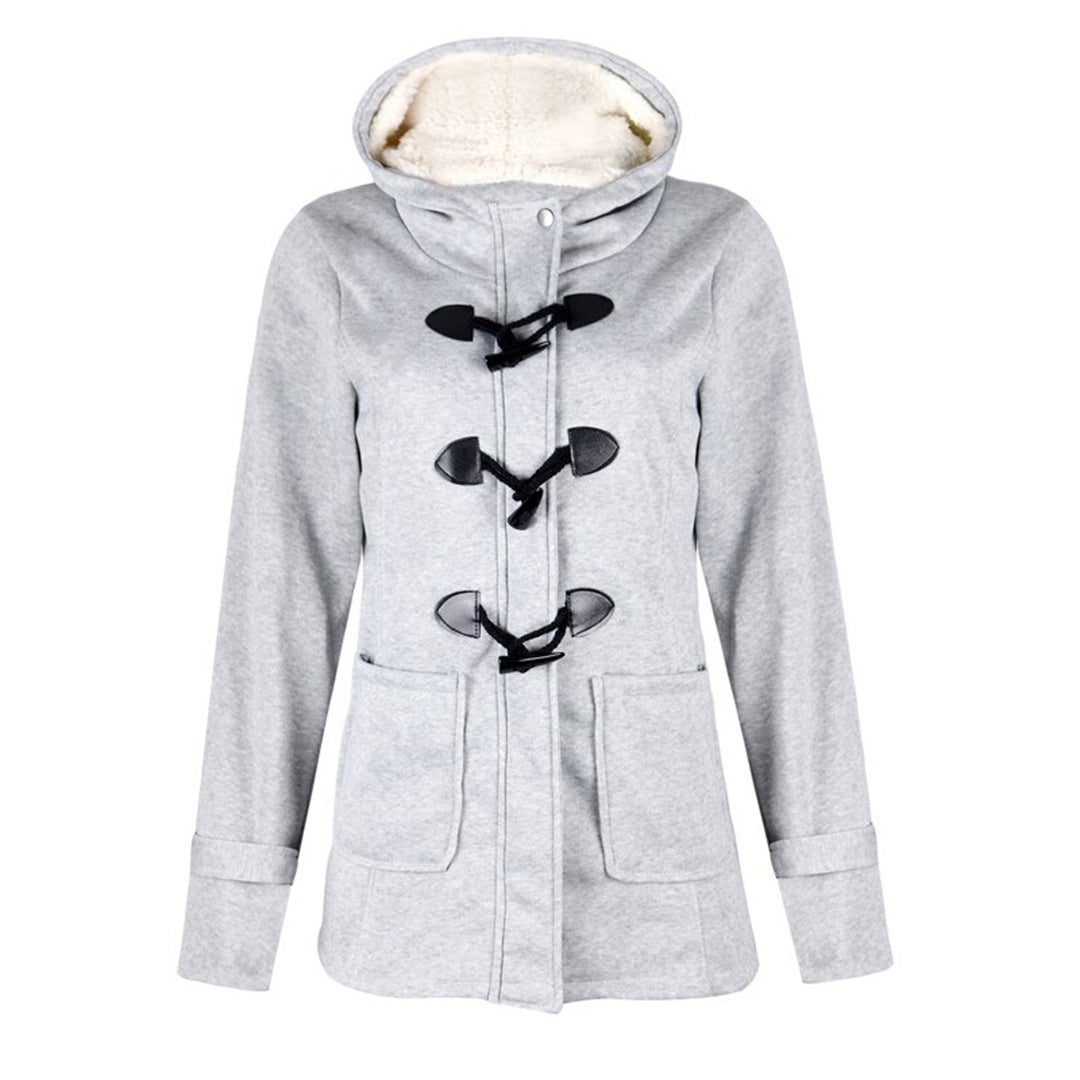 Elegant and Warm Long Winter Coat for Women with Hood