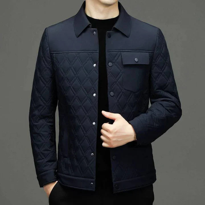 Michael Quilted Down Puffer for a Warm and Elegant Style