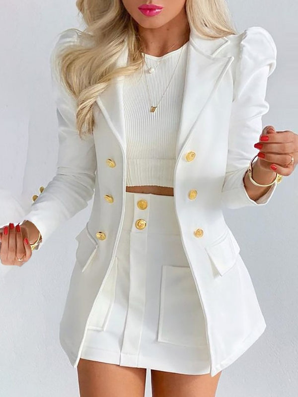 Bella Women’s Elegant Blazer and Skirt Co-ord Set for a Stylish Look