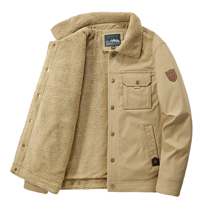 Casual Rugged Ranger Collar Jacket for Stylish Outdoor Looks