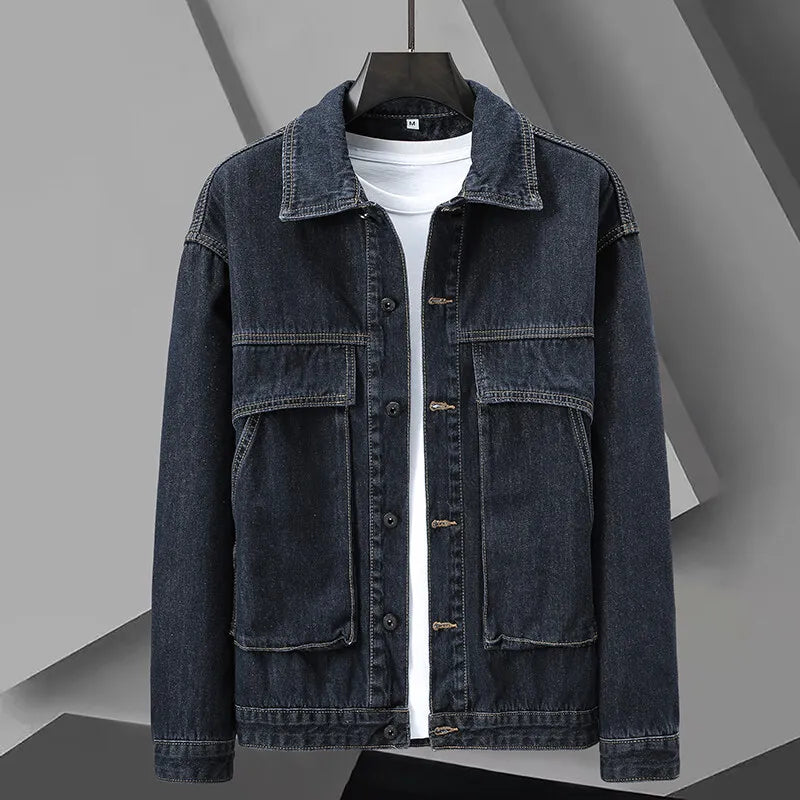 Urban Cargo Denim Jacket - An Attractive Denim Jacket with Style and Functionality
