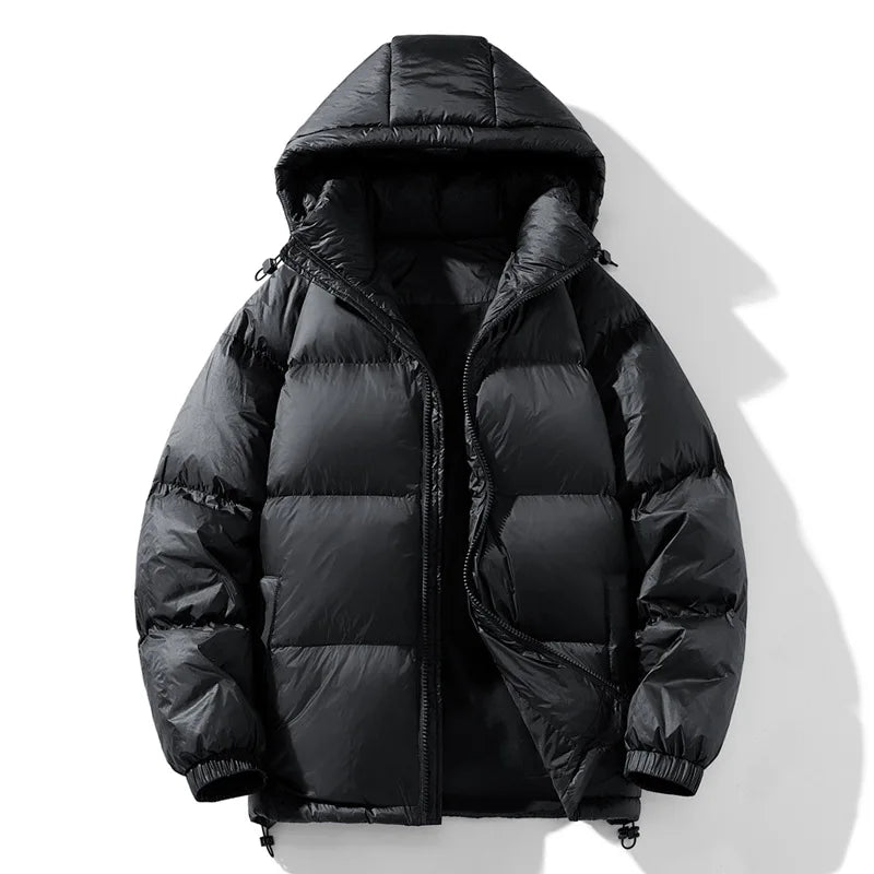 Henri Moreau - Down Hooded Outerwear for a Warm and Elegant Style