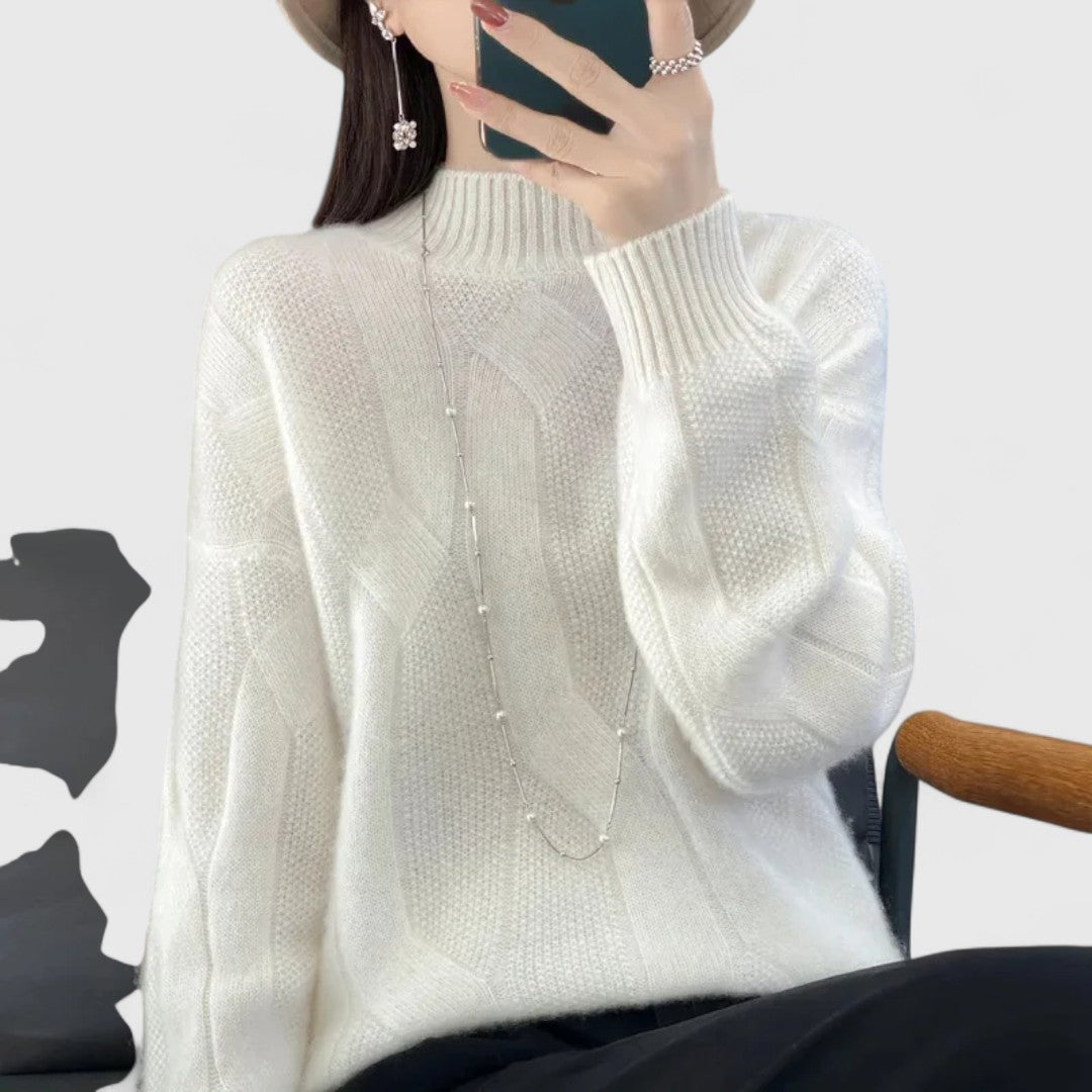Senna - Comfortable and Elegant Turtleneck Sweater for Daily Wear