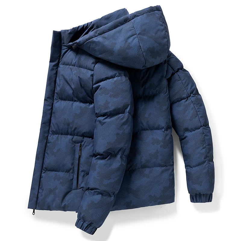 Munich Camo Waterproof Hoodie Jacket