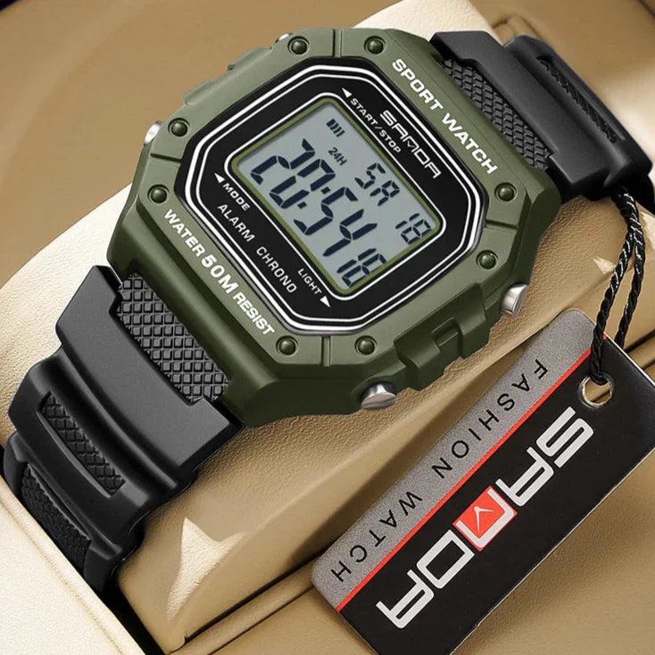 Military Digital Watch Durable and Reliable