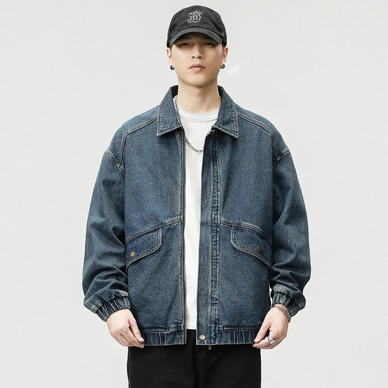 Elegant denim jacket for a trendy urban look
