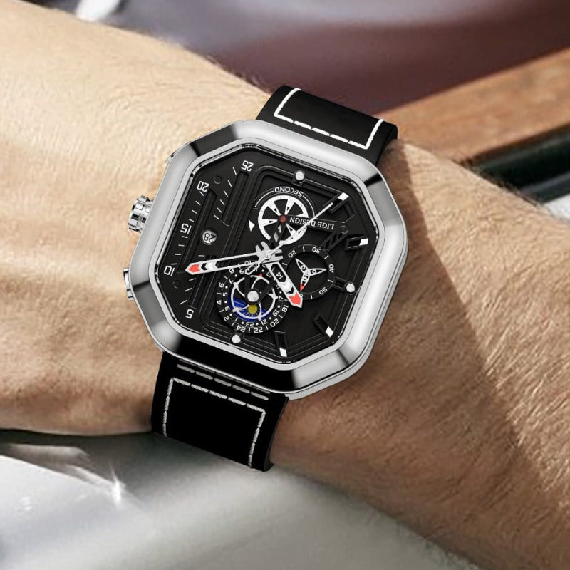 Luxury Confiança Quartz Chronograph Watch