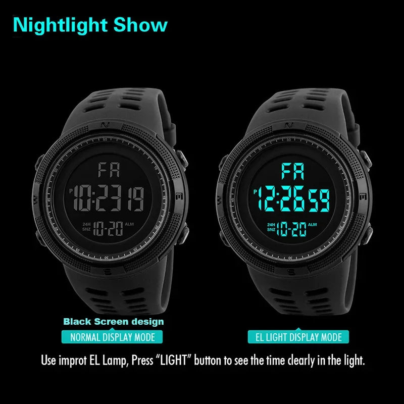 Multifunctional Military Sports Watch for Optimal Performance