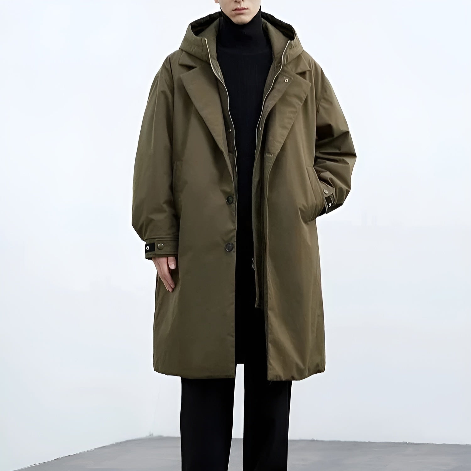 Brighton luminous trench coat for an elegant and sophisticated style