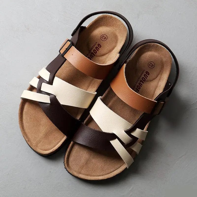 James - comfortable outdoor sandals made of high-quality synthetic leather