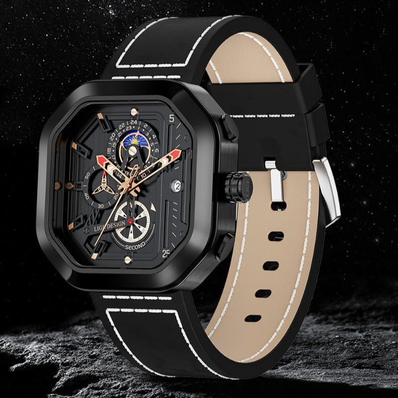 Luxury Confiança Quartz Chronograph Watch