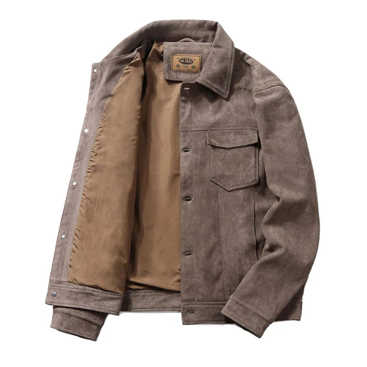 Hunter - Elegant Suede Jacket for a Sophisticated Look
