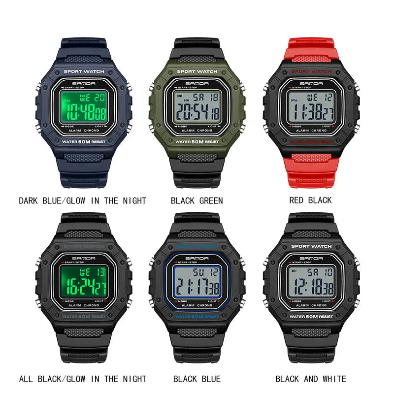 Military Digital Watch Durable and Reliable