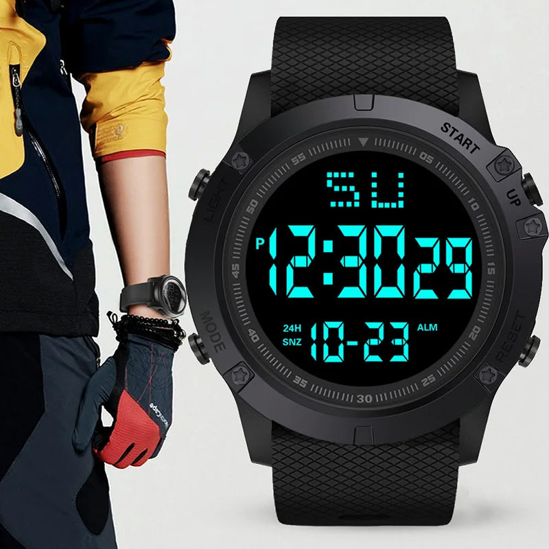 Robust Digital LED Military Sports Watch