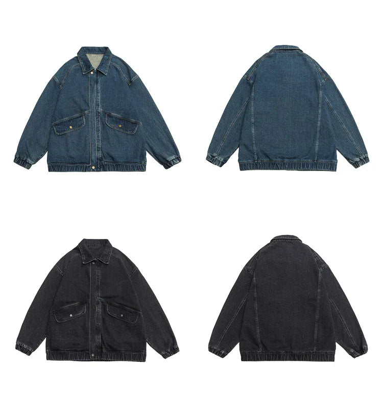 Elegant denim jacket for a trendy urban look