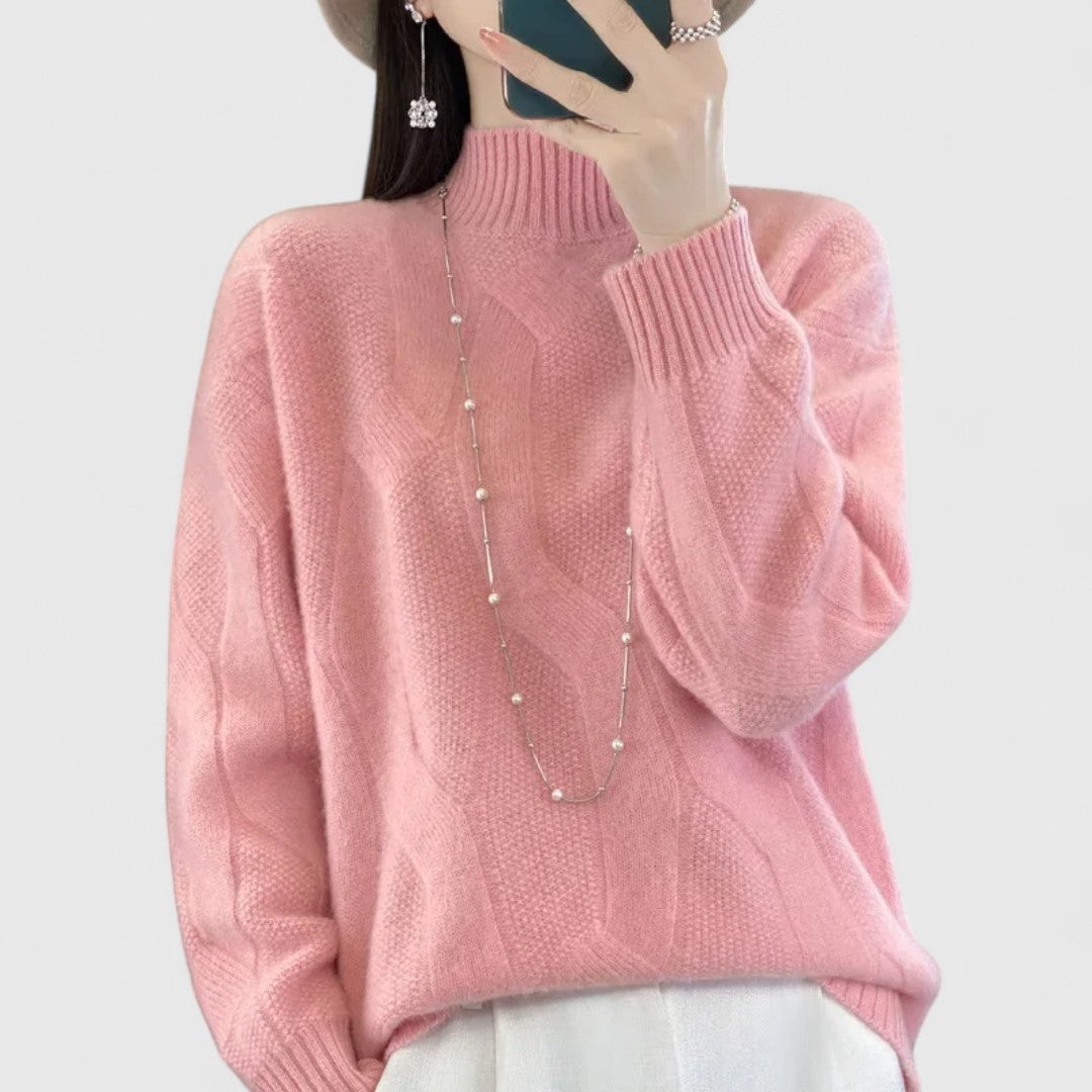Senna - Comfortable and Elegant Turtleneck Sweater for Daily Wear
