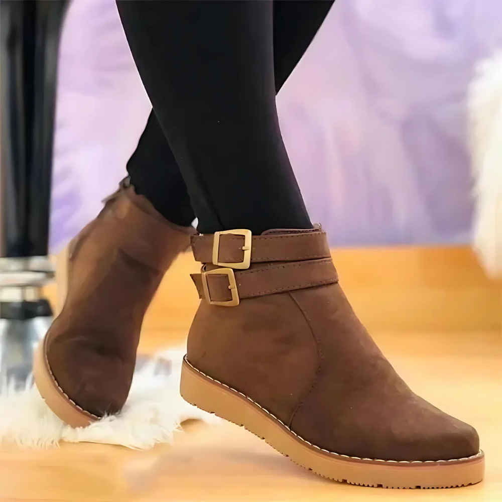 Elegant Structured Ankle Boots for Women – Stylish & Multifunctional Footwear