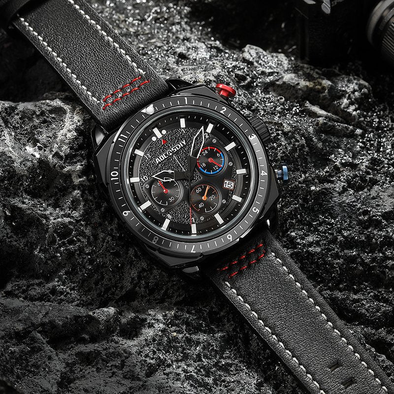 Luxury Sport Quartz Chronograph Watch