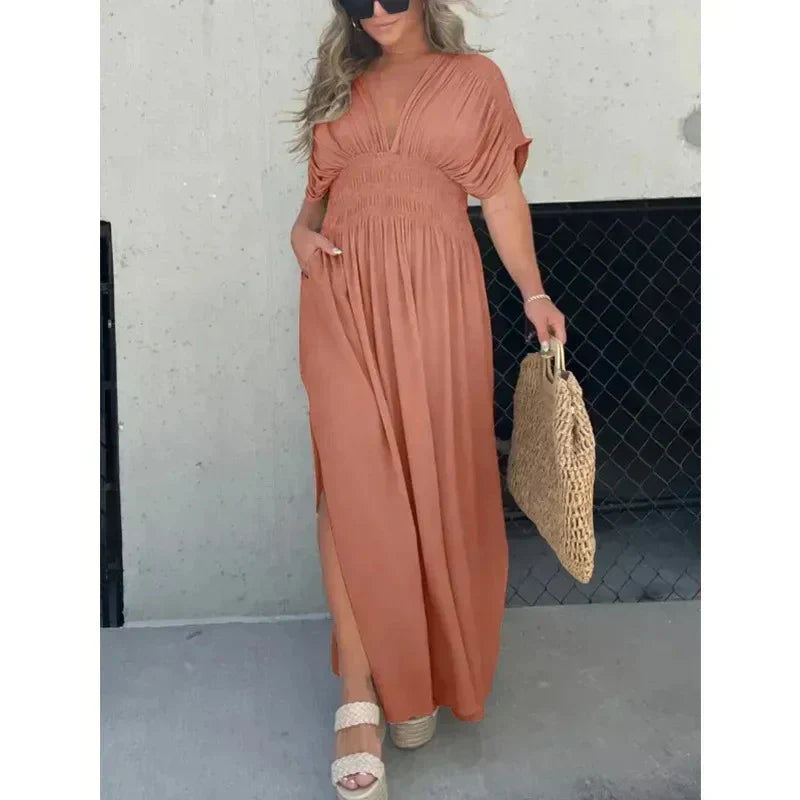 Tara | Maxi Dress with V-Neck 6