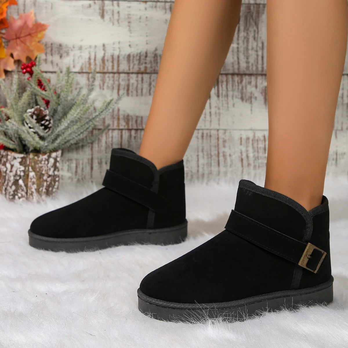 Women's Winter Snowy Texture Shoes – Ultimate Comfort and Support