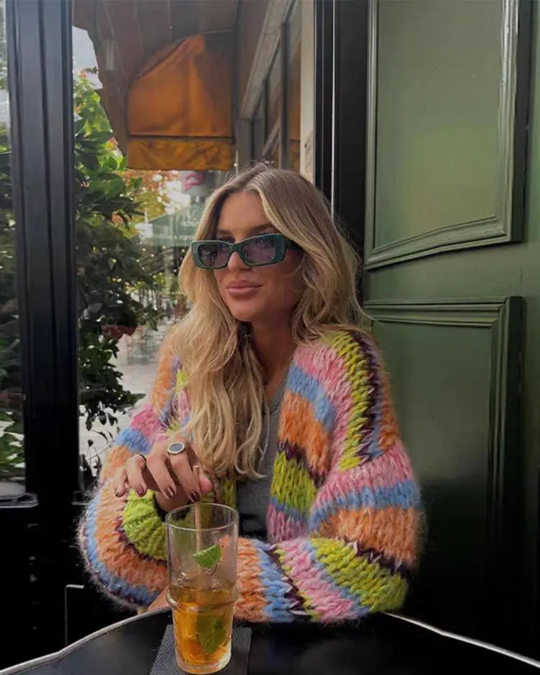 Livia | Fun and Cozy Knit Cardigan