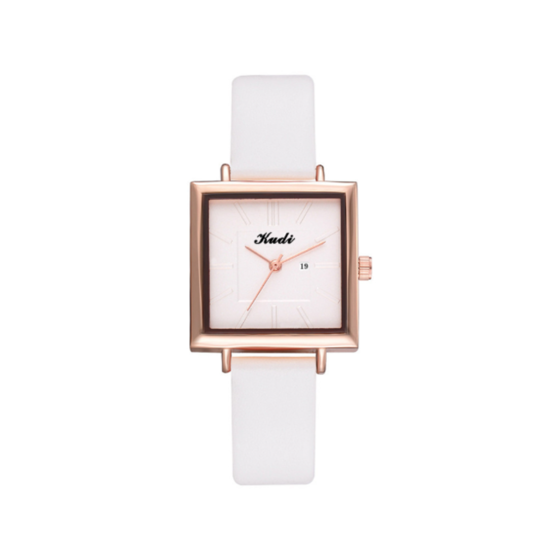 Elegant Square Minimalist Quartz Watch