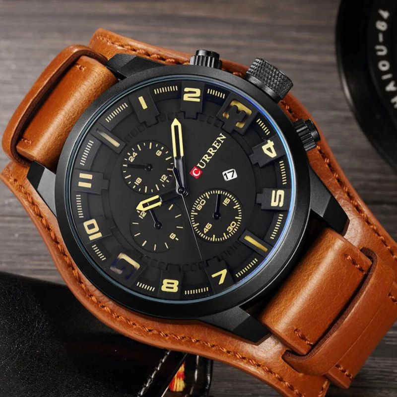 Military resistant watch for sports and outdoor activities