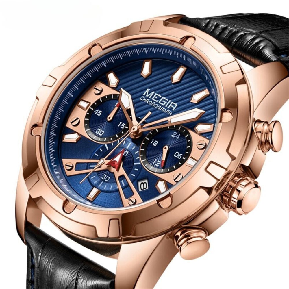 Luxury Military Chronograph Watch for Sports