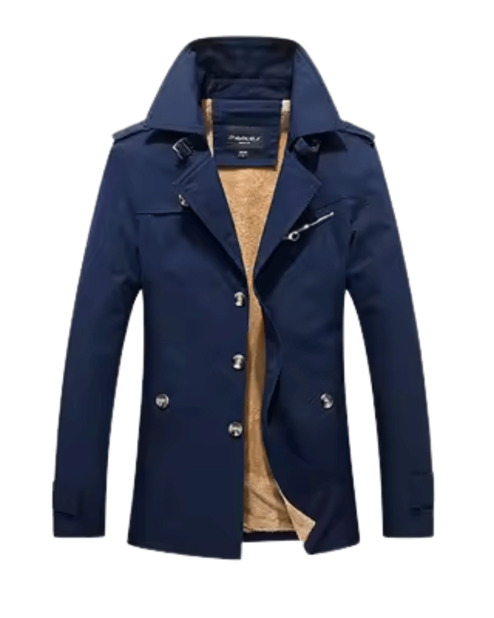 Chic Storm Coat - Elegant, Weatherproof Style