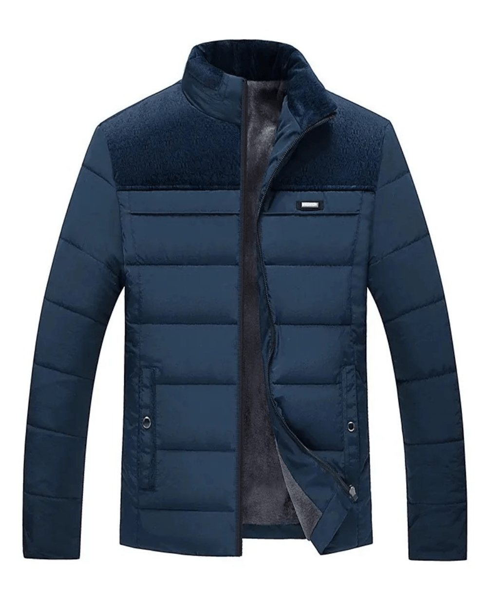 Sleek Padded Winter Coat for Cold Weather
