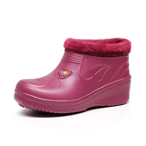 Women’s Waterproof Ankle Snow Boots – Warm, Stylish, and Easy to Wear