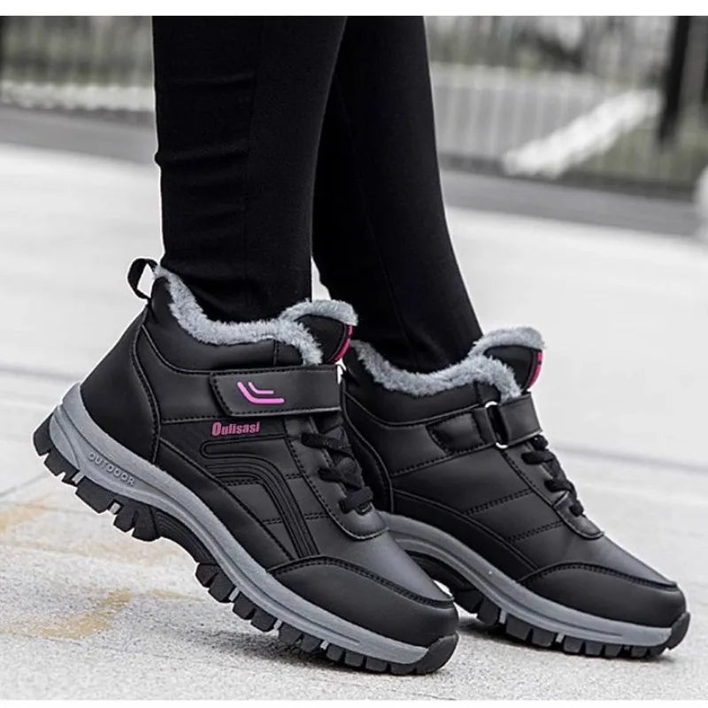 Women's Heated Snow Boots - Comfortable, Stylish, Waterproof Design