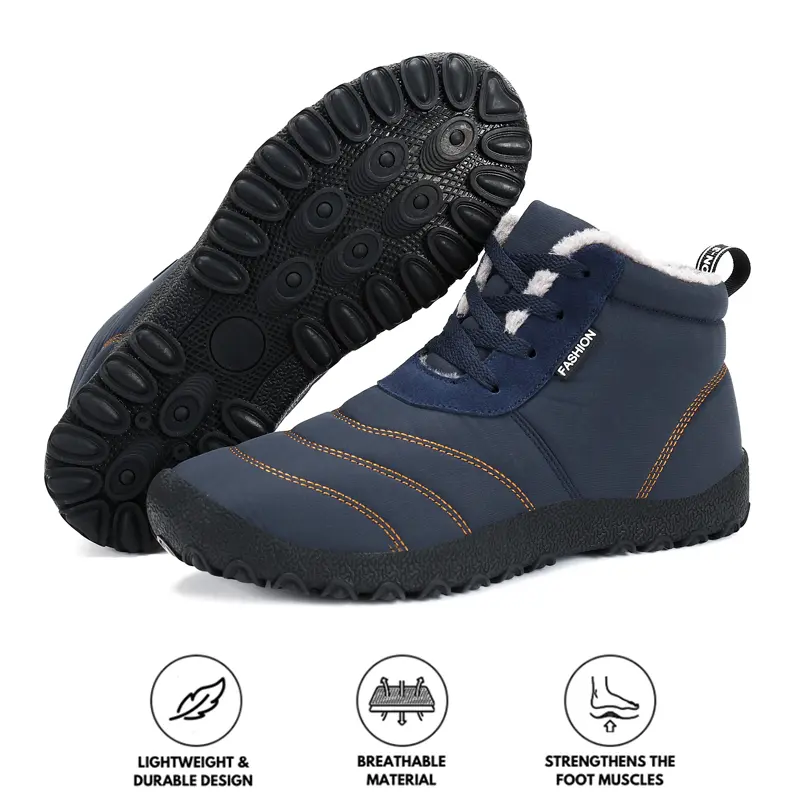 Gelanche Men's Waterproof Ankle Boots – Ultra Comfortable & Supportive Footwear