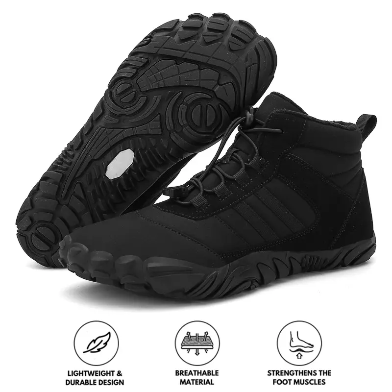 Men's Waterproof Sandals for Barefoot Walking – Comfort and Support in Winter Adventures