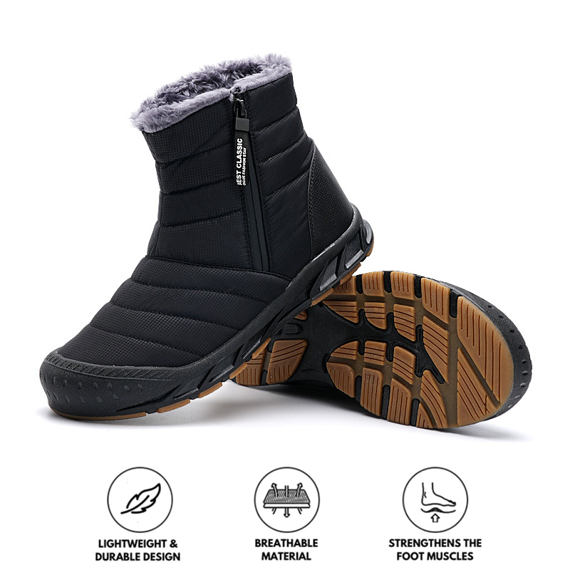 Waterproof High-Top Winter Shoes for Men and Women – Comfort and Support for Your Winter Adventures