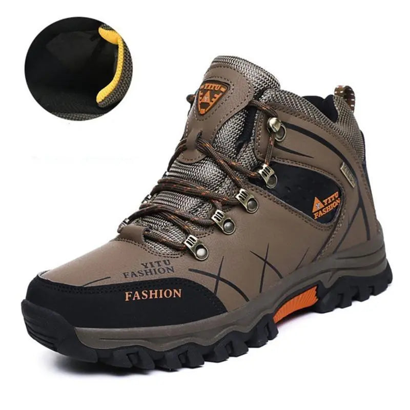 Insulated and Warm Waterproof Boots – Durable and Comfortable for Winter Adventures