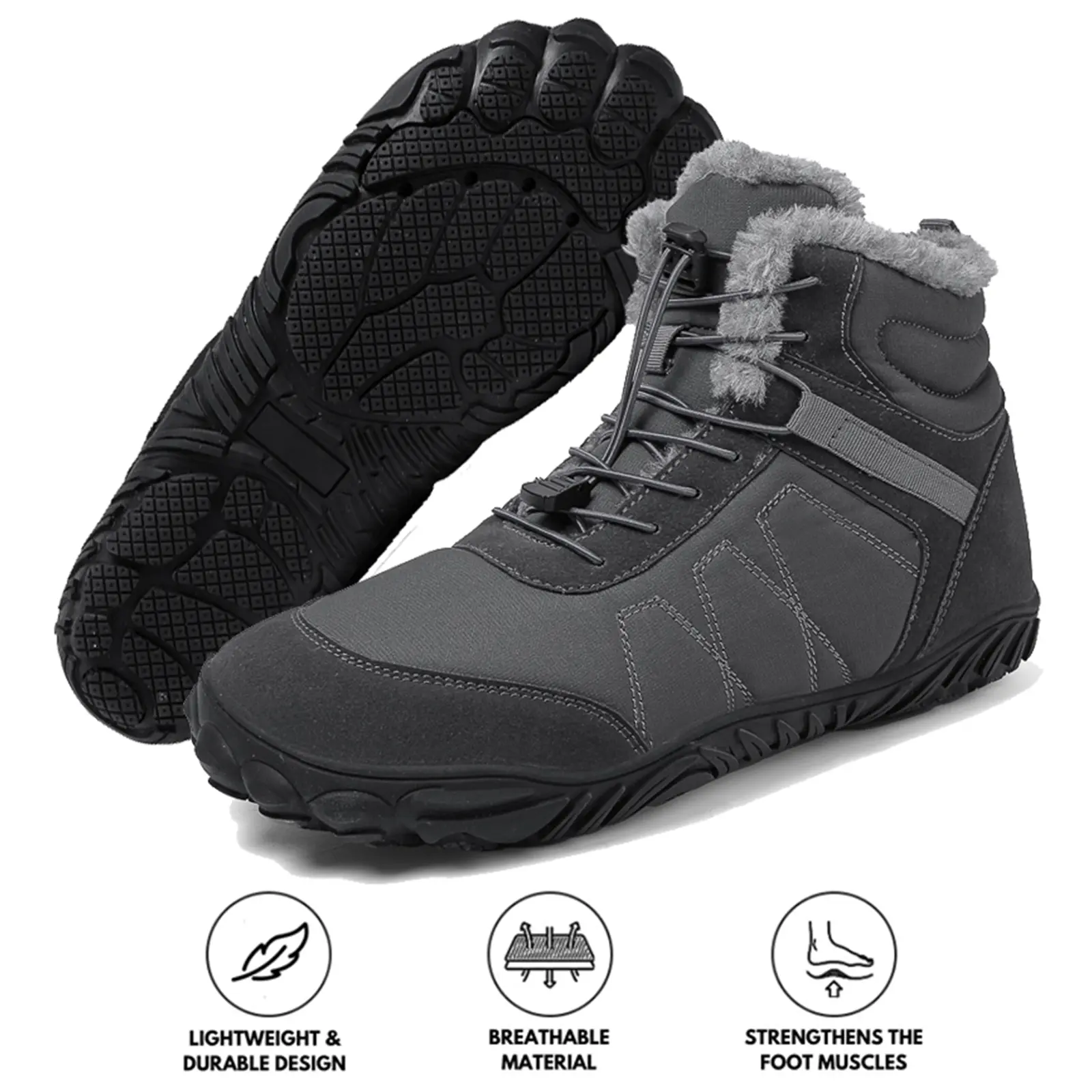 Unisex waterproof hiking shoes – optimal comfort and support for all your adventures