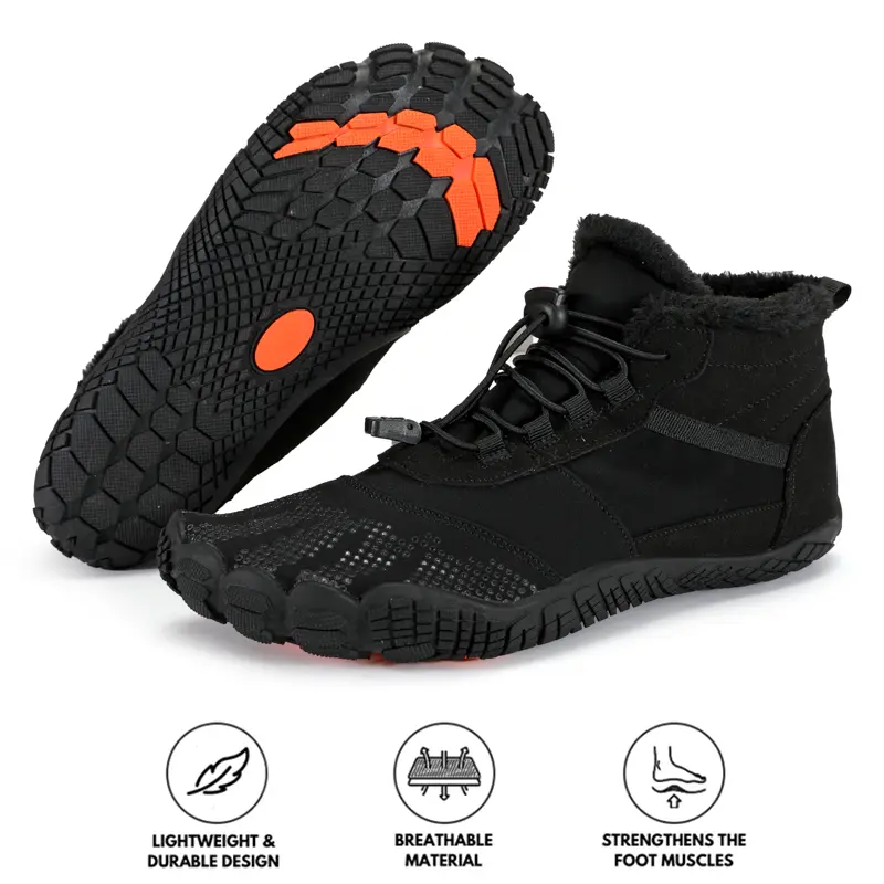 Men's Waterproof Hiking Shoes – Warm Comfort and Non-Slip