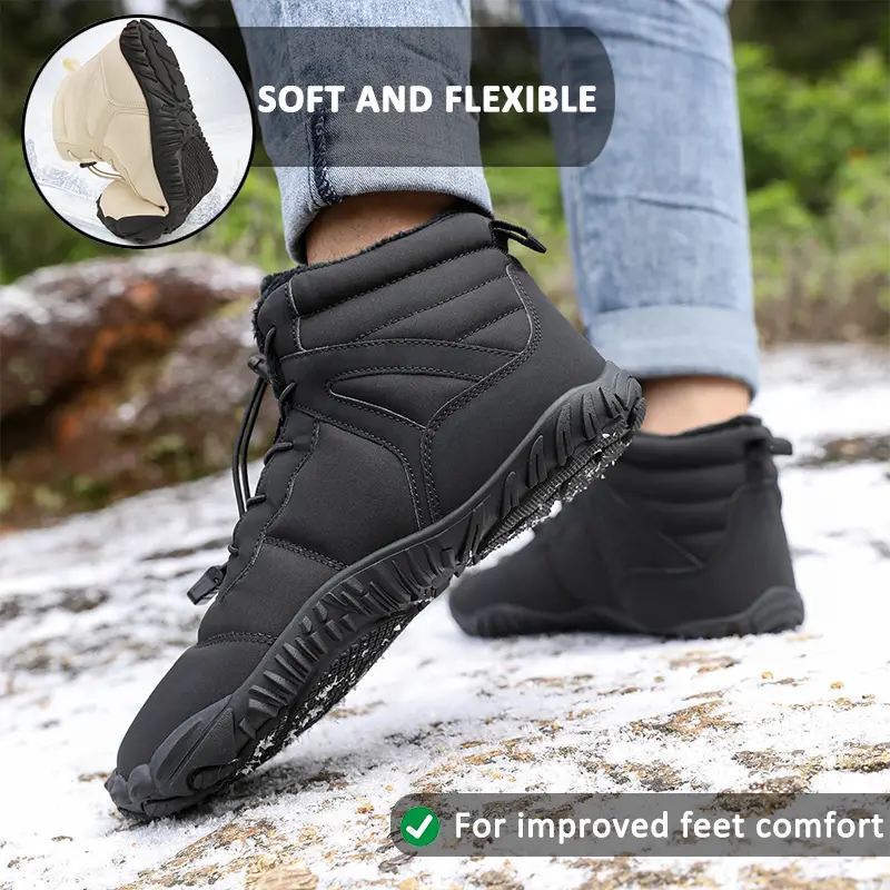 Waterproof mid-height hiking shoes for men and women – Comfortable and slip-resistant