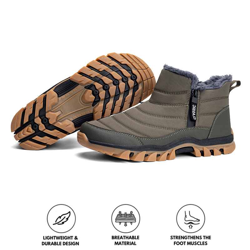 Men's Waterproof Snow Boots – Comfortable, Supportive & Perfect for Winter Adventures