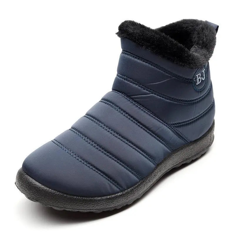 Waterproof boots with fashionable design and warmth for women