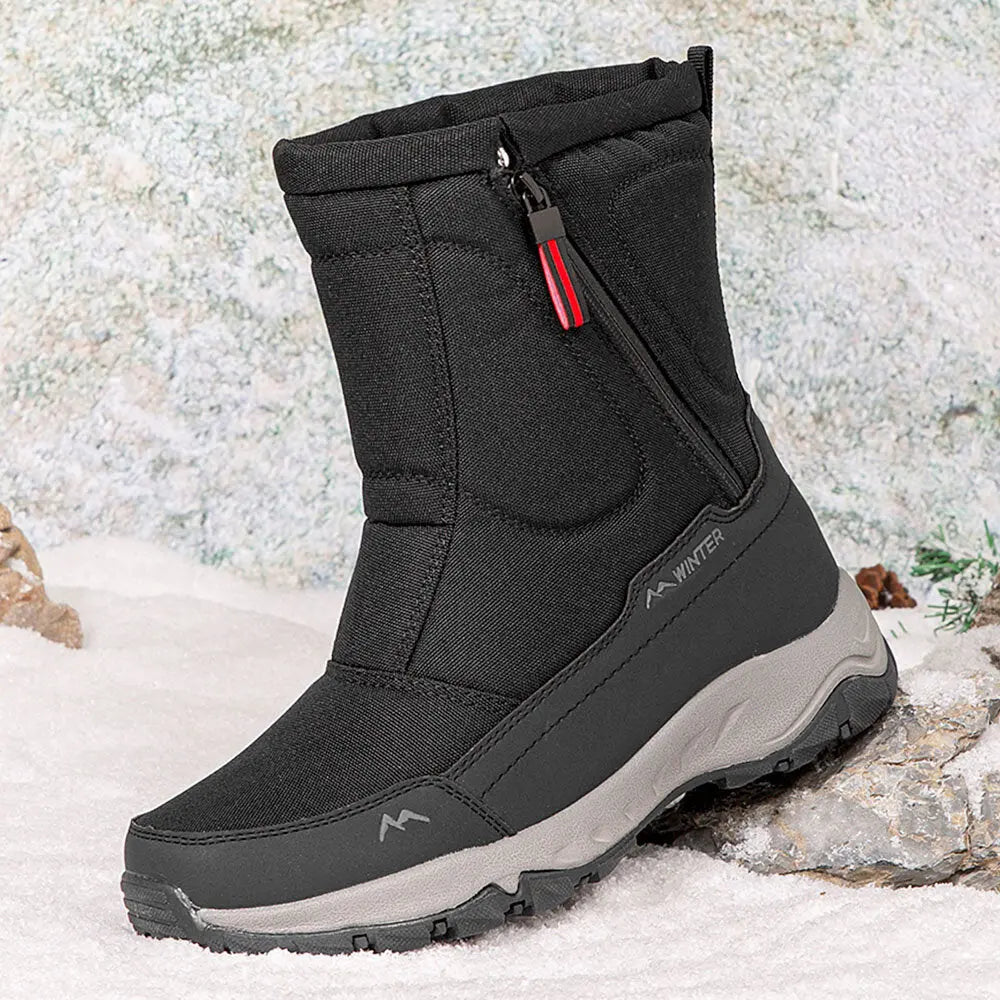 Women's Waterproof Snow Boots – Thermal Comfort and Non-slip Sole